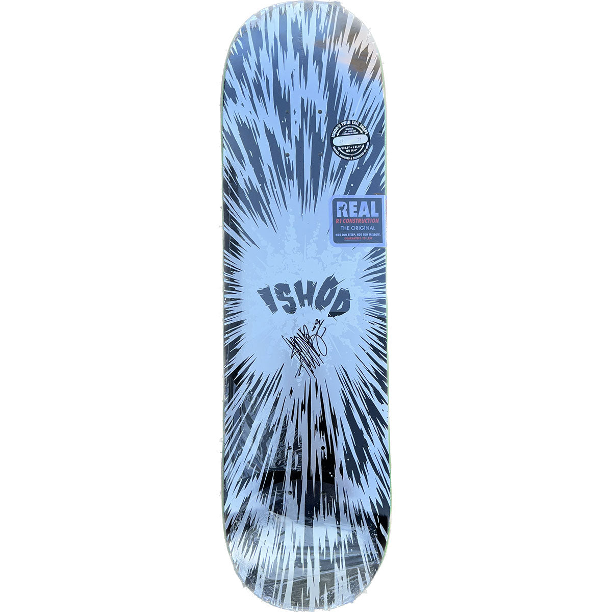Real Skateboards - DETONATE Twin-Tail - Exclusive, Signed – Ishod Wair
